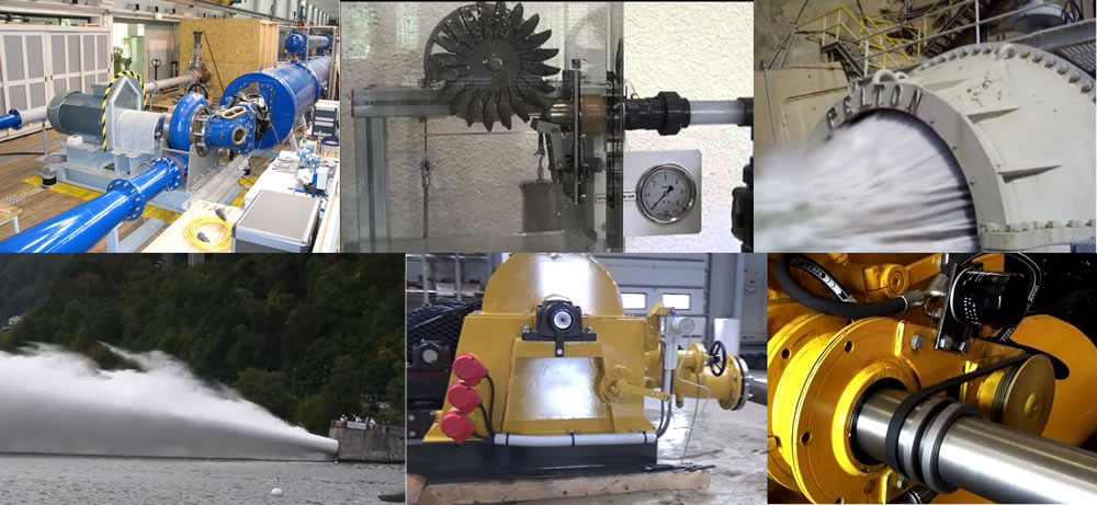 Pruebas de generación hidroeléctrica