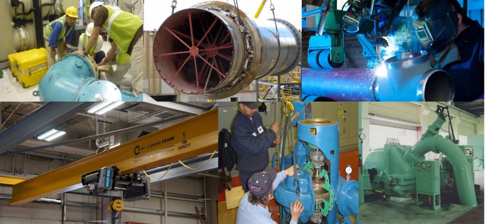 Instalación de equipos y sistemas de generación hidroeléctrica